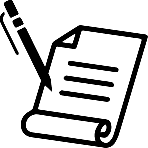 Pen writing on paper